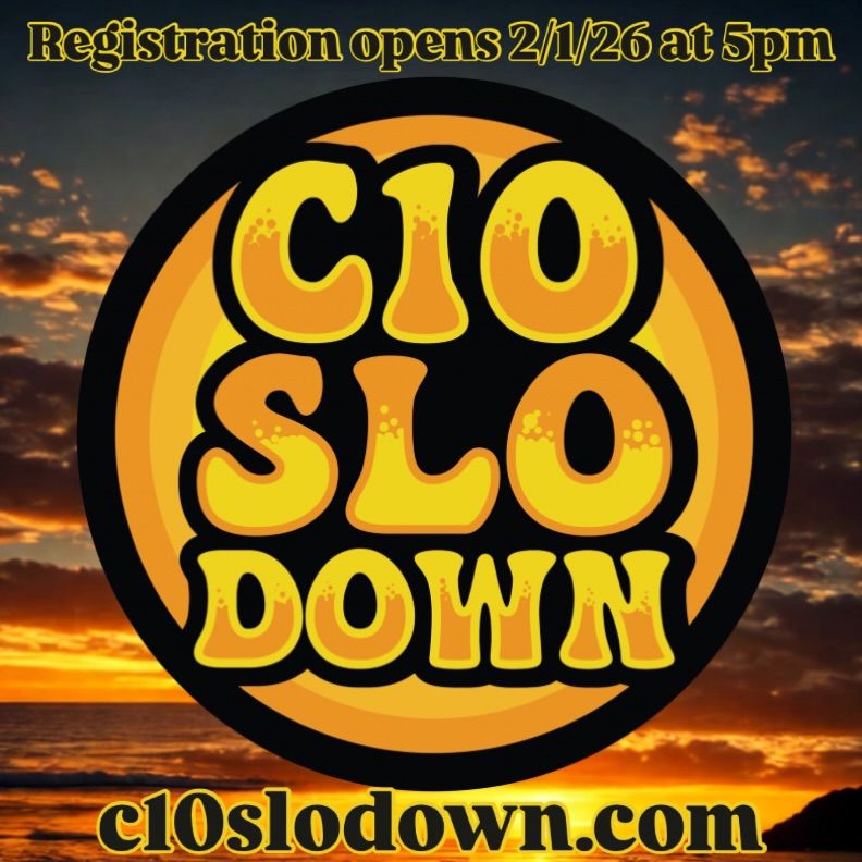 C10 Slo Down Truck Show flyer July 2026